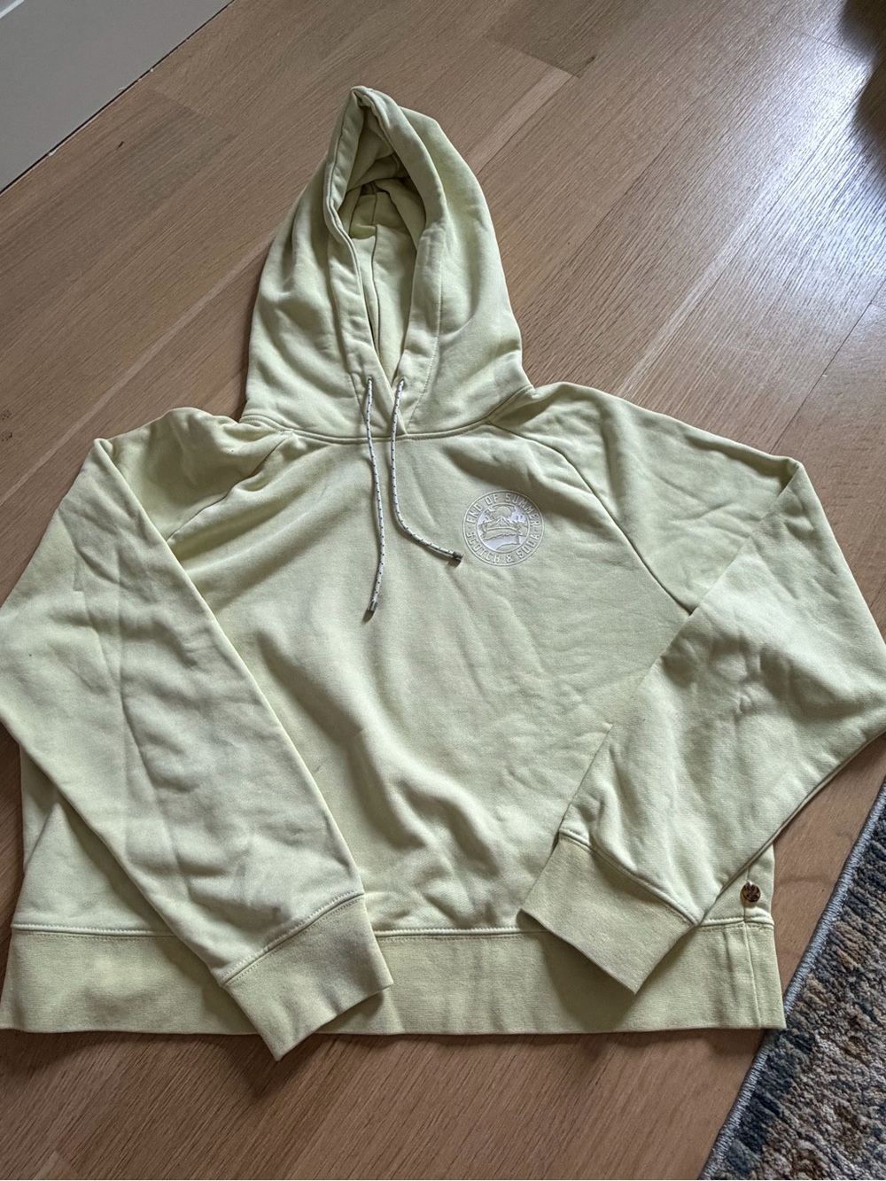 Scotch & Soda Pale Yellow Crewneck Hoodie
